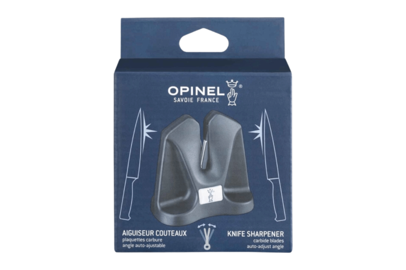 Opinel liten manuell sliper i blå polymer 9 x 9 x 5 cm