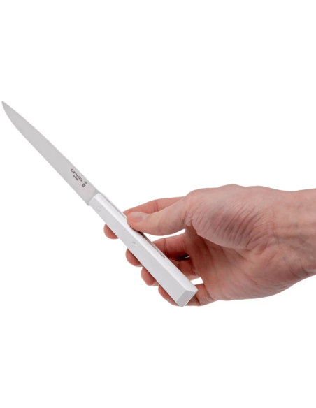 Opinel Bon Appétit Bois bordkniv n°125 11 cm blad i rustfrit stål, håndtag i hvid avnbøg