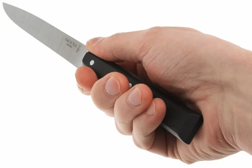 Opinel Bon Appétit Bois table knife n°125 11cm stainless steel blade black hornbeam handle