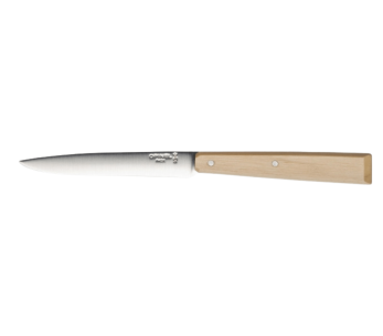 Opinel Bon Appétit Bois bordkniv nr. 125 11 cm blad i rustfritt stål med håndtak i hornbjelketre