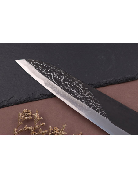 Hinoura Tsukasa River Jump 21 cm japansk kokkekniv med skaft af blodtræ