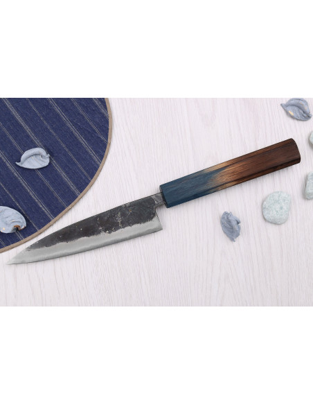 Yoshihiro Rugged Black 13.5cm Japanese craft Universal knife
