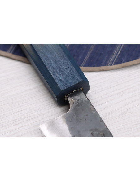 Yoshihiro Rugged Black 13,5 cm japansk hantverkskniv Universalkniv