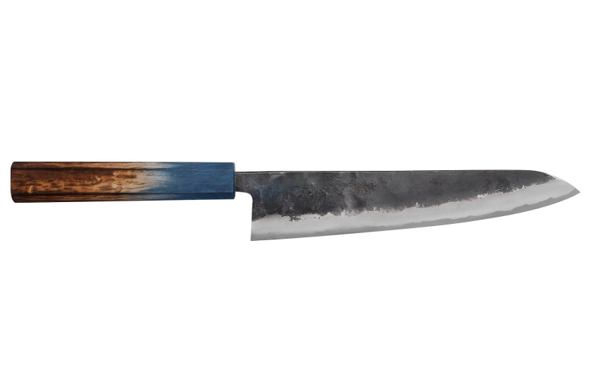 21cm Yoshihiro Rugged Musta käsintehty japanilainen kokkiveitsi 21cm Yoshihiro Rugged Musta käsintehty japanilainen kokkiveitsi