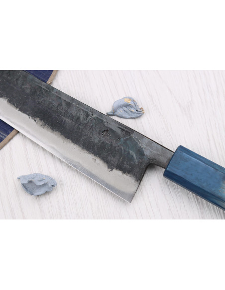 21cm Yoshihiro Rugged Black handgemaakt Japans koksmes