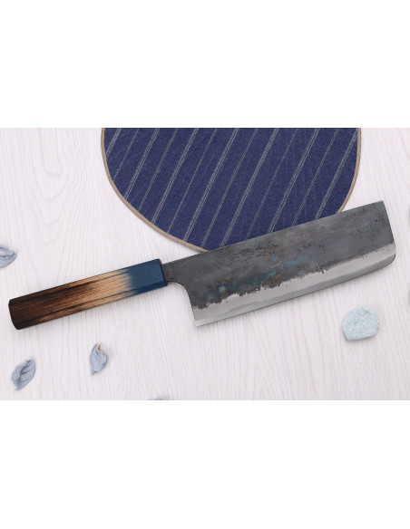 16,5 cm japansk nakiri-kniv Yoshihiro Rugged Black