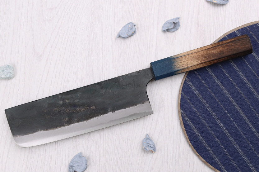 16,5 cm japansk nakiri-kniv Yoshihiro Rugged Black