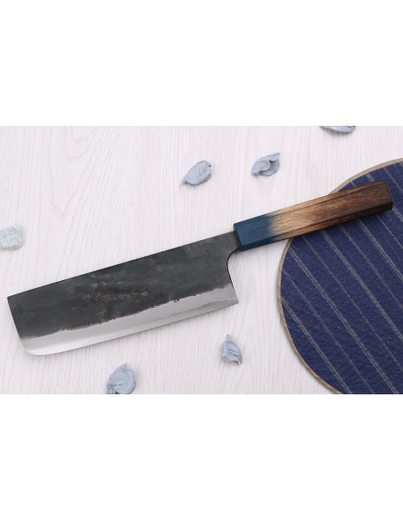 16,5 cm japansk nakiri-kniv Yoshihiro Rugged Black