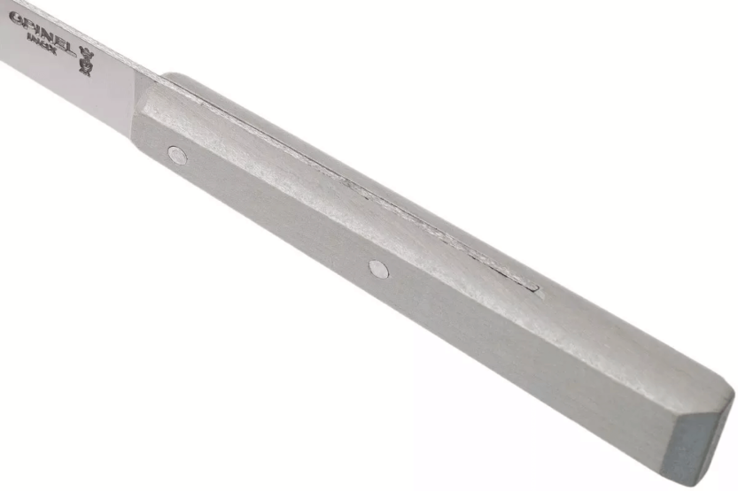 Opinel Bon Appétit Bois cuchillo de mesa n°125 11cm hoja acero inoxidable mango carpe gris