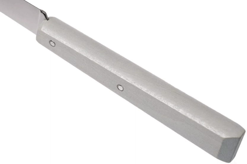 Tafelmesser Opinel Bon Appétit Bois n°125 11cm Klinge aus rostfreiem Edelstahl Griff aus grauem Hainbuchenholz