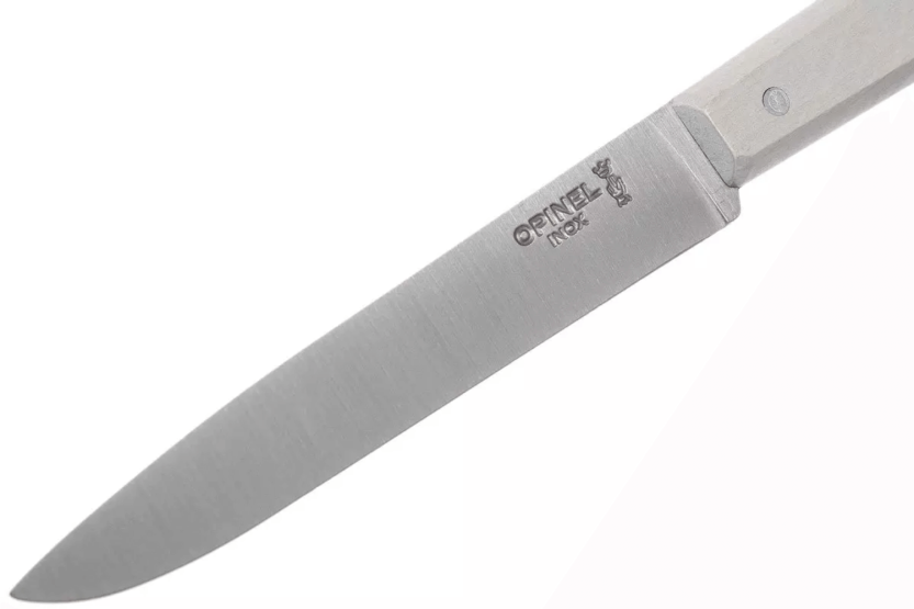 Opinel Bon Appétit Bois table knife n°125 11cm stainless steel blade grey hornbeam handle