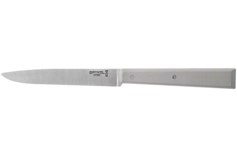 Opinel Bon Appétit Bois bordskniv n°125 11cm blad i rostfritt stål handtag i grå avenbok