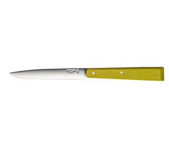 Opinel Bon Appétit Bois pöytäveitsi n°125 11cm ruostumattomasta teräksestä valmistettu terä limewood valkopuusta kahva