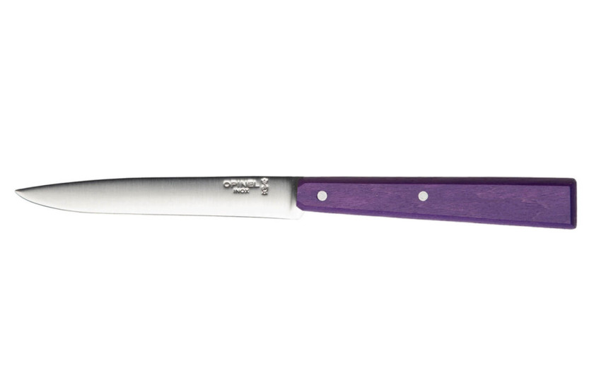 Opinel Bon Appétit Bois table knife n°125 11cm stainless steel blade violet hornbeam handle