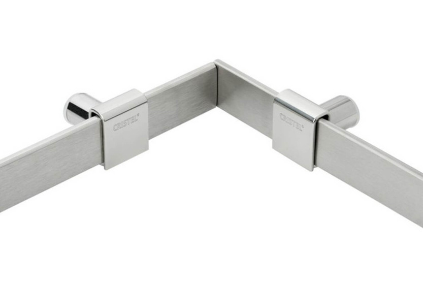 Barra de arrumação Cristel Panoply 100cm com suporte de parede