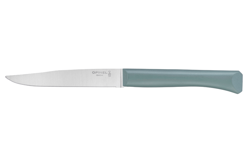Cuchillo de mesa Opinel Bon Appétit + 11cm hoja acero inoxidable mango polímero salvia