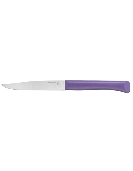 Opinel Bon Appétit table knife + 11cm stainless steel blade purple polymer handle