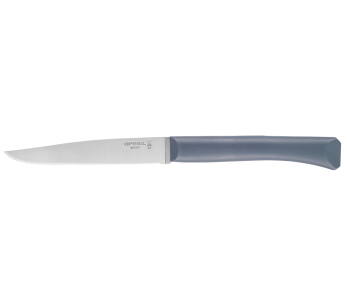 Opinel Bon Appétit pöytäveitsi + 11cm ruostumattomasta teräksestä valmistettu terä antrasiittipolymeerikahva