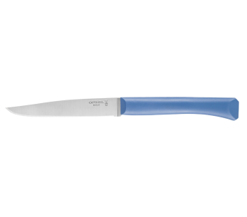Opinel Bon Appétit tafelmes + 11cm roestvrijstalen lemmet blauw polymeer handvat