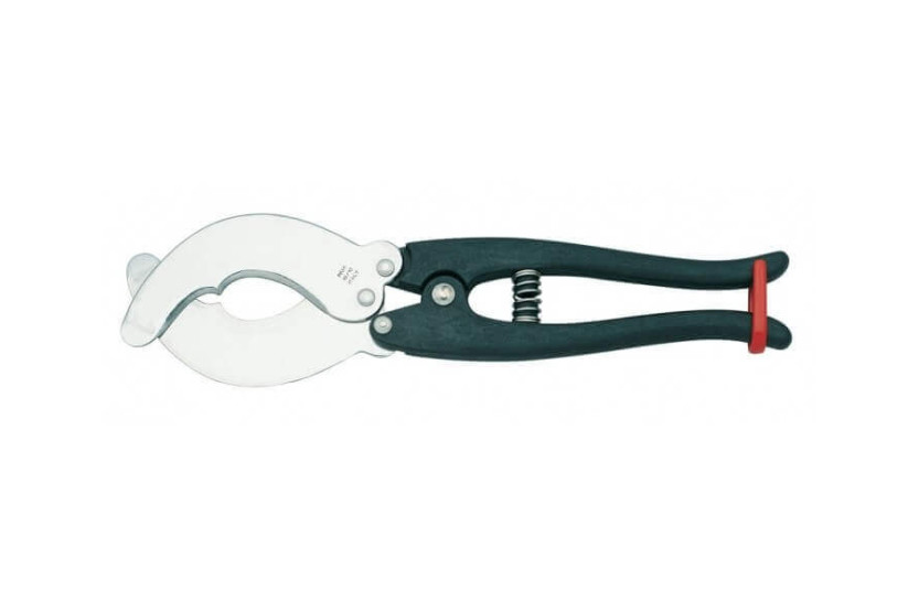 Urchin cutter med blad av rostfritt stål och svarta handtag 29cm