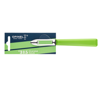 Opinel skreller Les Essentiels + n°315 6 cm blad grønt polymerhåndtak 2
