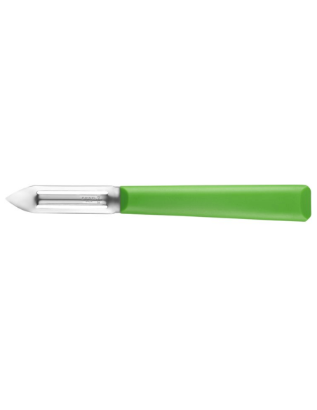 Descascador Opinel Les Essentiels + n°315 6cm de lâmina cabo em polímero verde