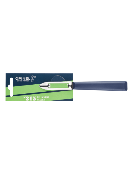 Opinel kuorinta Les Essentiels + n°315 6cm terä sininen polymeerikahva