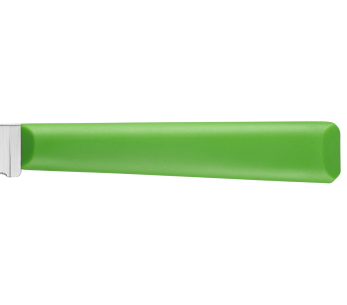 Opinel Les Essentiels + n°313 Cuchillo de pelar 10cm hoja dentada mango polímero verde 2