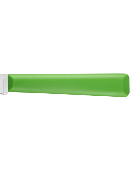 Opinel Les Essentiels + n°313 Faca de aparar 10cm lâmina serrilhada cabo em polímero verde