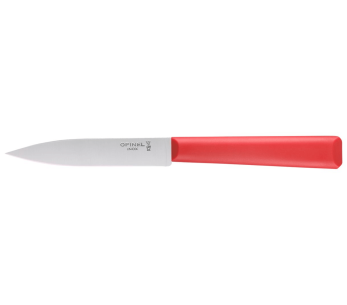 Opinel Les Essentiels + n°312 skjærekniv 10 cm blad rødt polymerhåndtak