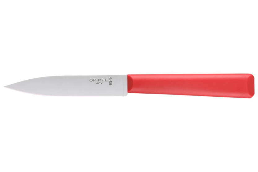 Opinel Les Essentiels + n°312 paring knife 10cm blade red polymer handle