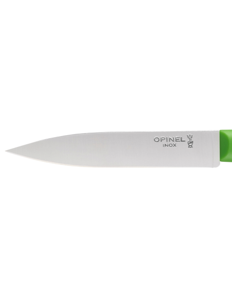 Opinel Les Essentiels + n°312 skjærekniv 10 cm blad grønt polymerhåndtak