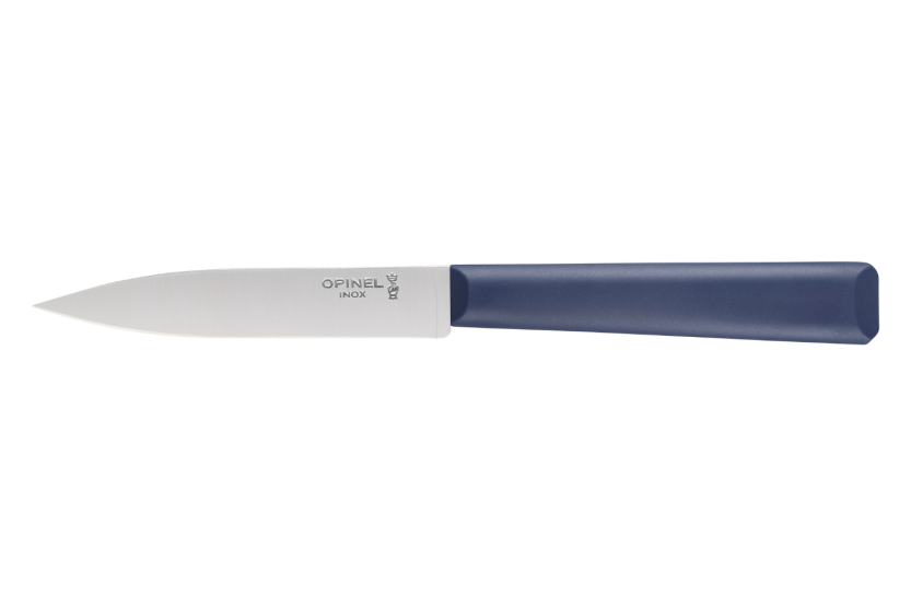 Opinel Les Essentiels + n°312 spelucchino lama 10 cm manico in polimero blu