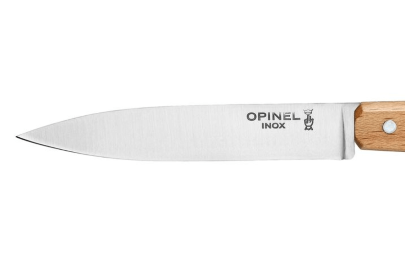 Opinel urtekniv n°112 10 cm blad i rustfrit stål håndtag i bøgetræ