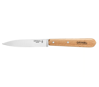 Faca Faca de aparar Opinel n°112 10cm lâmina em aço inoxidável cabo em madeira de faia