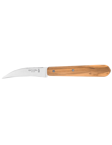 Messerset Opinel Les Essentiels Olivier 4 Messer Griffe aus Olivenholz
