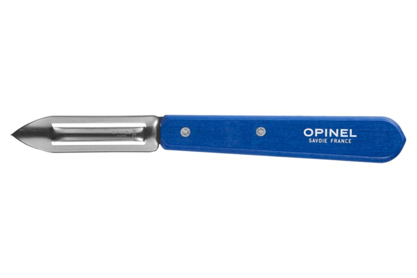 Set of 4 Opinel Les Essentiels Primo knives with multicolored hornbeam wood handles