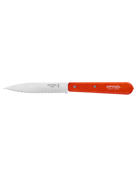 Set of 4 Opinel Les Essentiels Primo knives Multicolored hornbeam wood handles