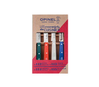 Set in scatola di 4 coltelli Opinel Les Essentiels Primo con manici in legno di carpino multicolore 2