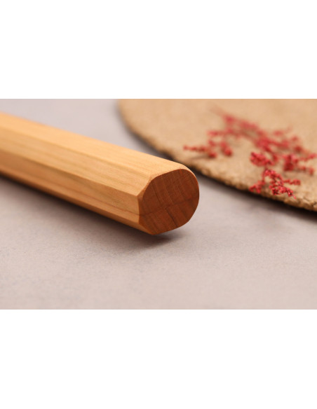 Cuchillo santoku recolector de cerezas 18cm japonais artisanal Hado Ginsan