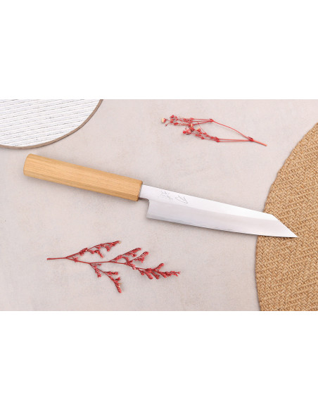 cuchillo universal cherry picker 15cm japonais artisanal Hado Ginsan