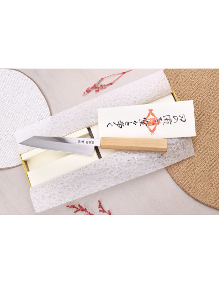 cuchillo universal cherry picker 15cm japonais artisanal Hado Ginsan