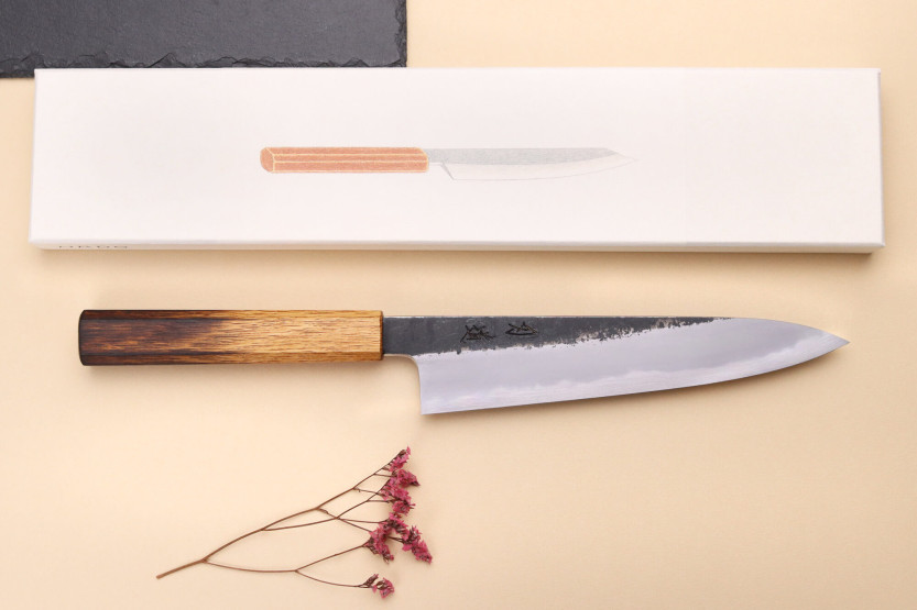 Faca de chef tradicional japonesa Hado Sumi 21cm