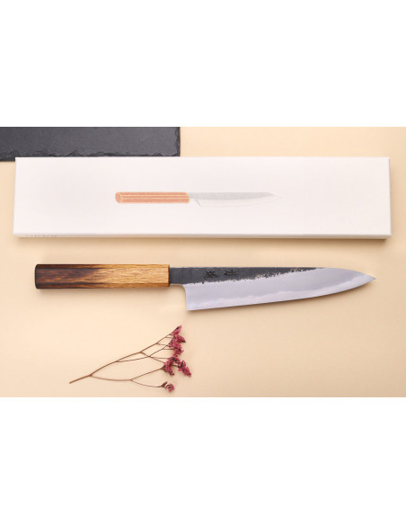 Faca de chef tradicional japonesa Hado Sumi 21cm