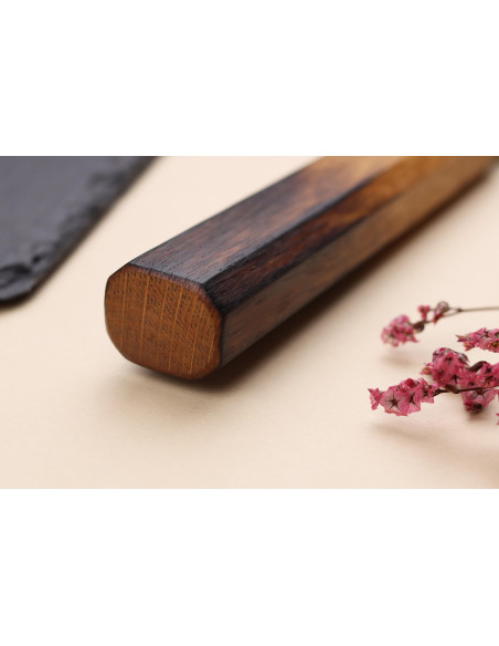 Cuchillo de cocinero tradicional japonés Hado Sumi 21cm