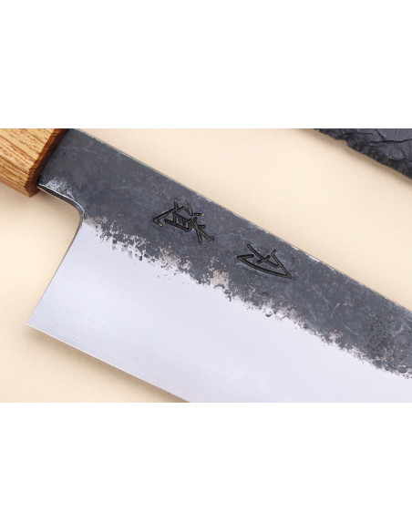 Bunka-Messer 18cm japanisch handgefertigt Hado Sumi