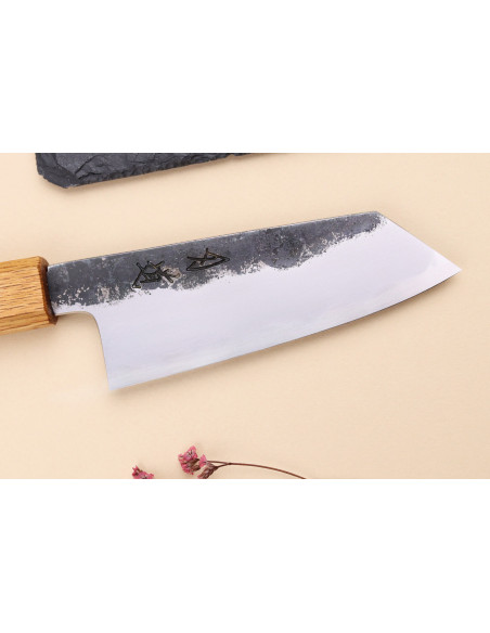 Faca ko-bunka de 13,5 cm Faca tradicional japonesa Hado Sumi