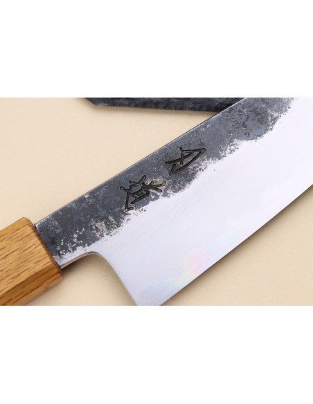 Ko-Bunka-Messer 13,5cm japanisch handgefertigt Hado Sumi