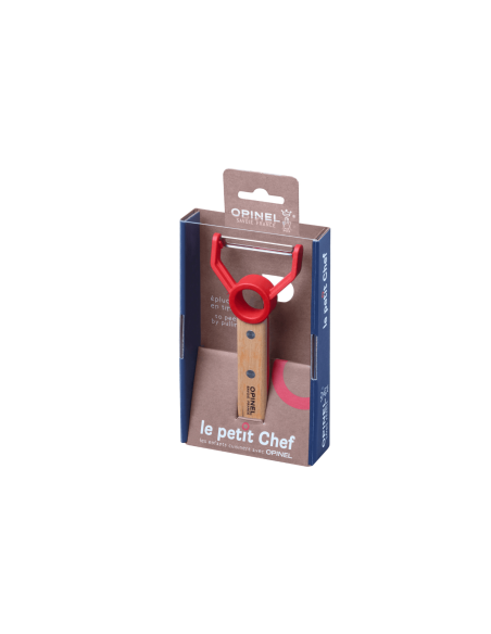Opinel Le Petit Chef peeler 13cm beechwood handle