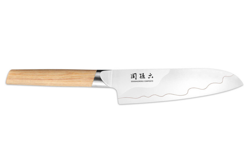 Santoku-Messer Kai Seki Magoroku Composite Klinge 16,5cm